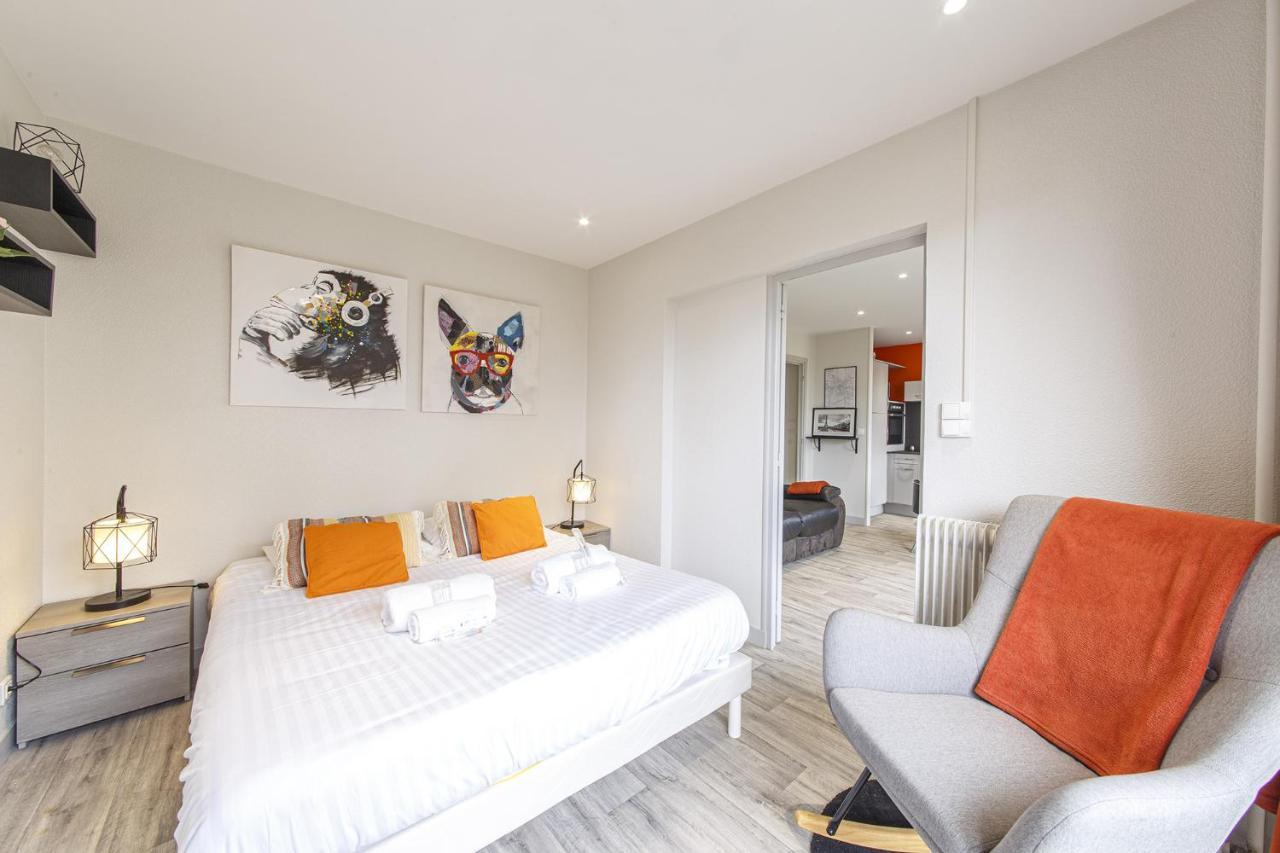 Chic Appartement Vue Sur Parc Au Calme อองเชร์ ภายนอก รูปภาพ
